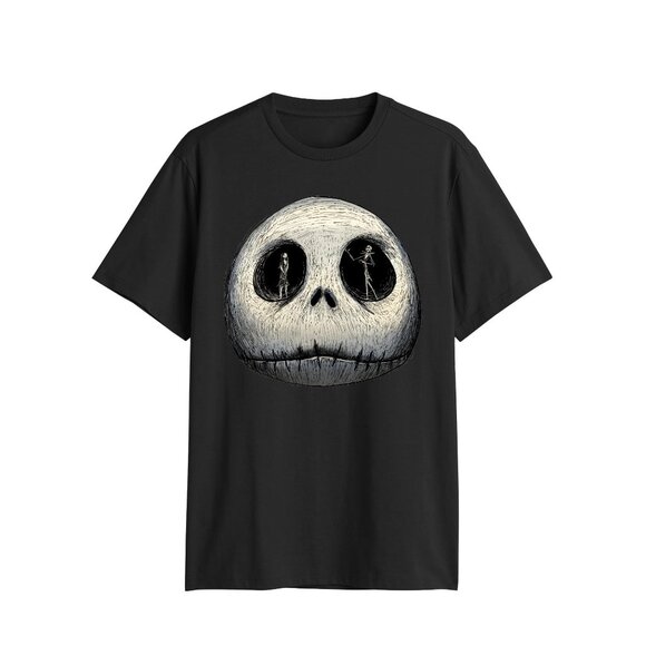 New Nightmare Before Christmas Jack Sally Eyes Skull T Shirt Medium or XL NMB4X - Picture 2 of 10